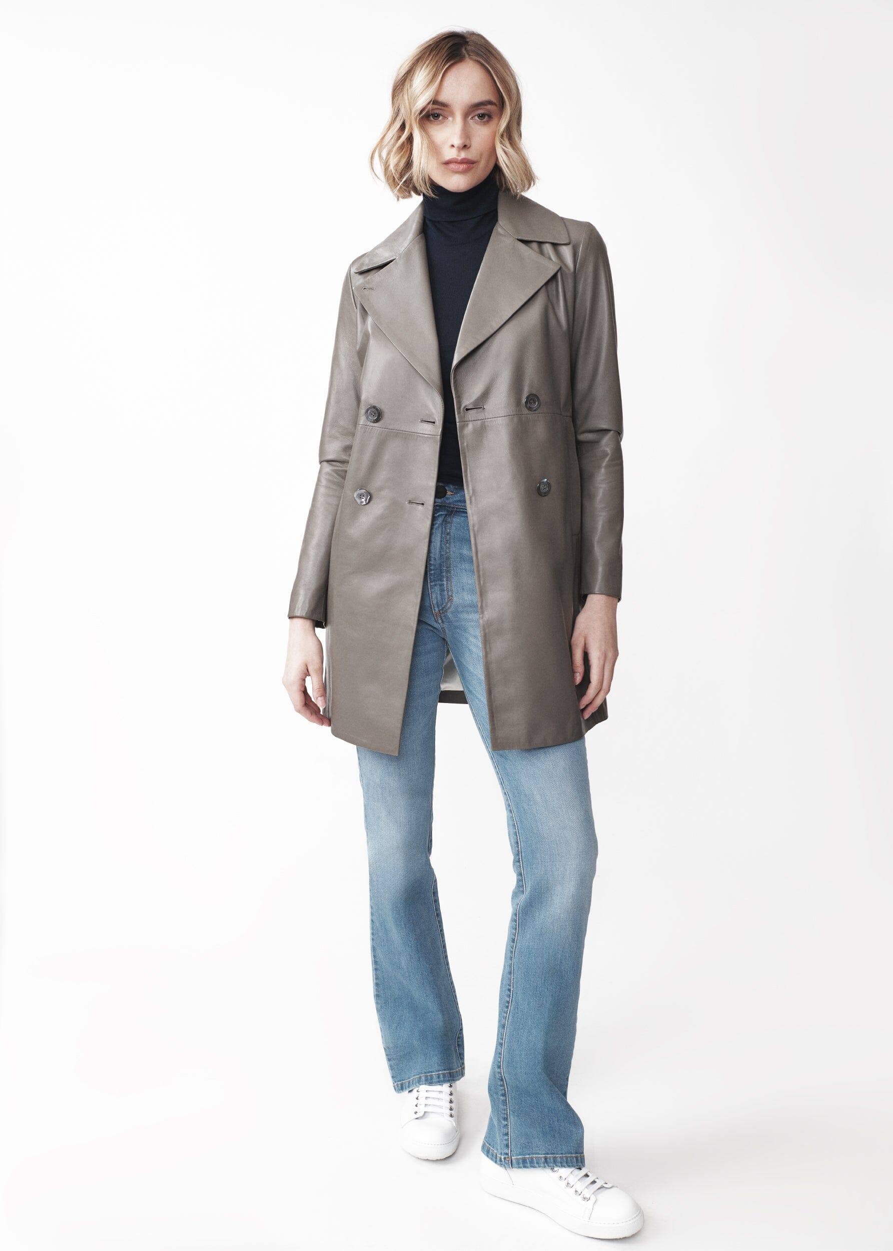 AMIE DOUBLE BREASTED COAT