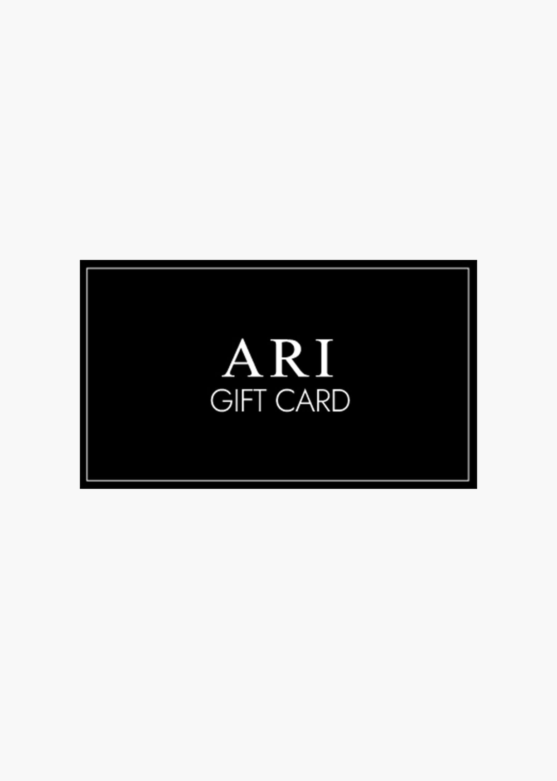 ARI GIFT CARD