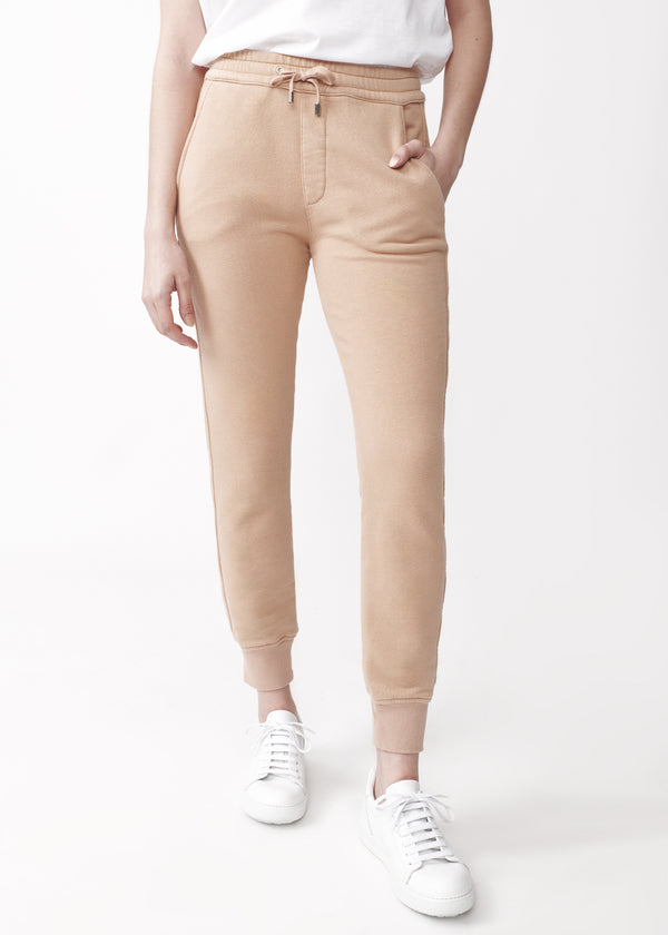 ISABELLA COTTON CASHMERE SWEATPANTS IN ROSE