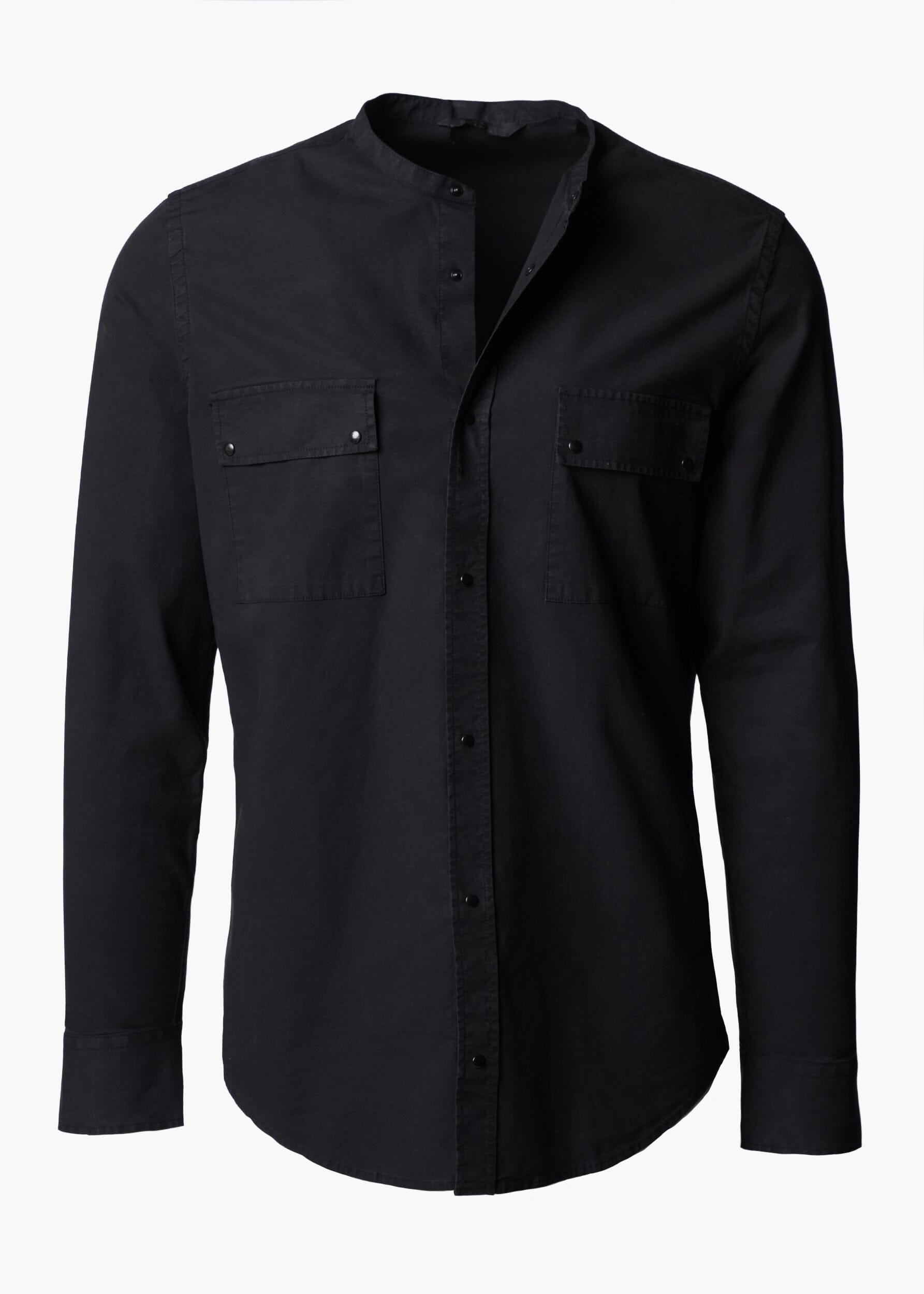 COLLARLESS CASUAL SHIRT