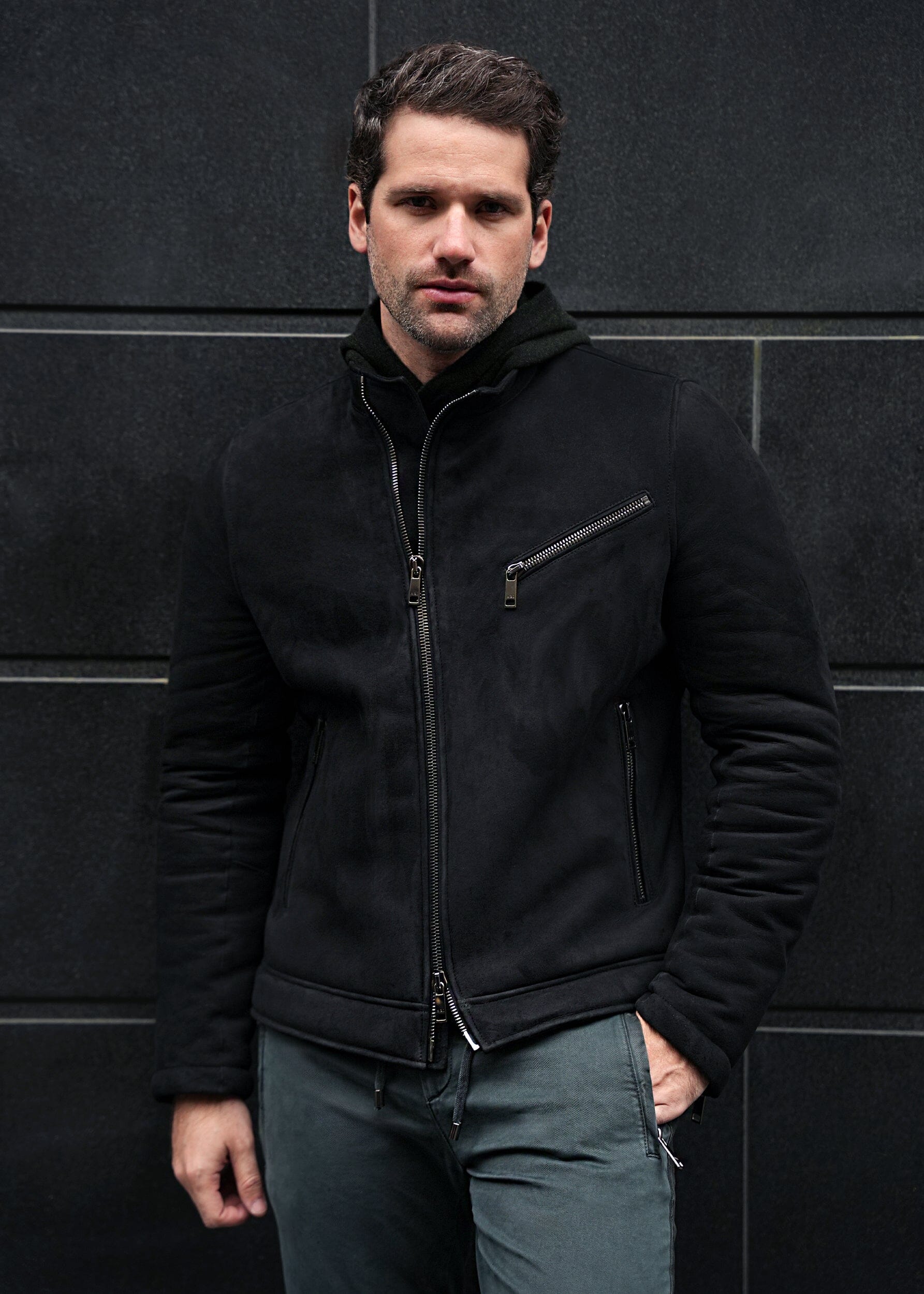 MIKE SHEARLING JACKET