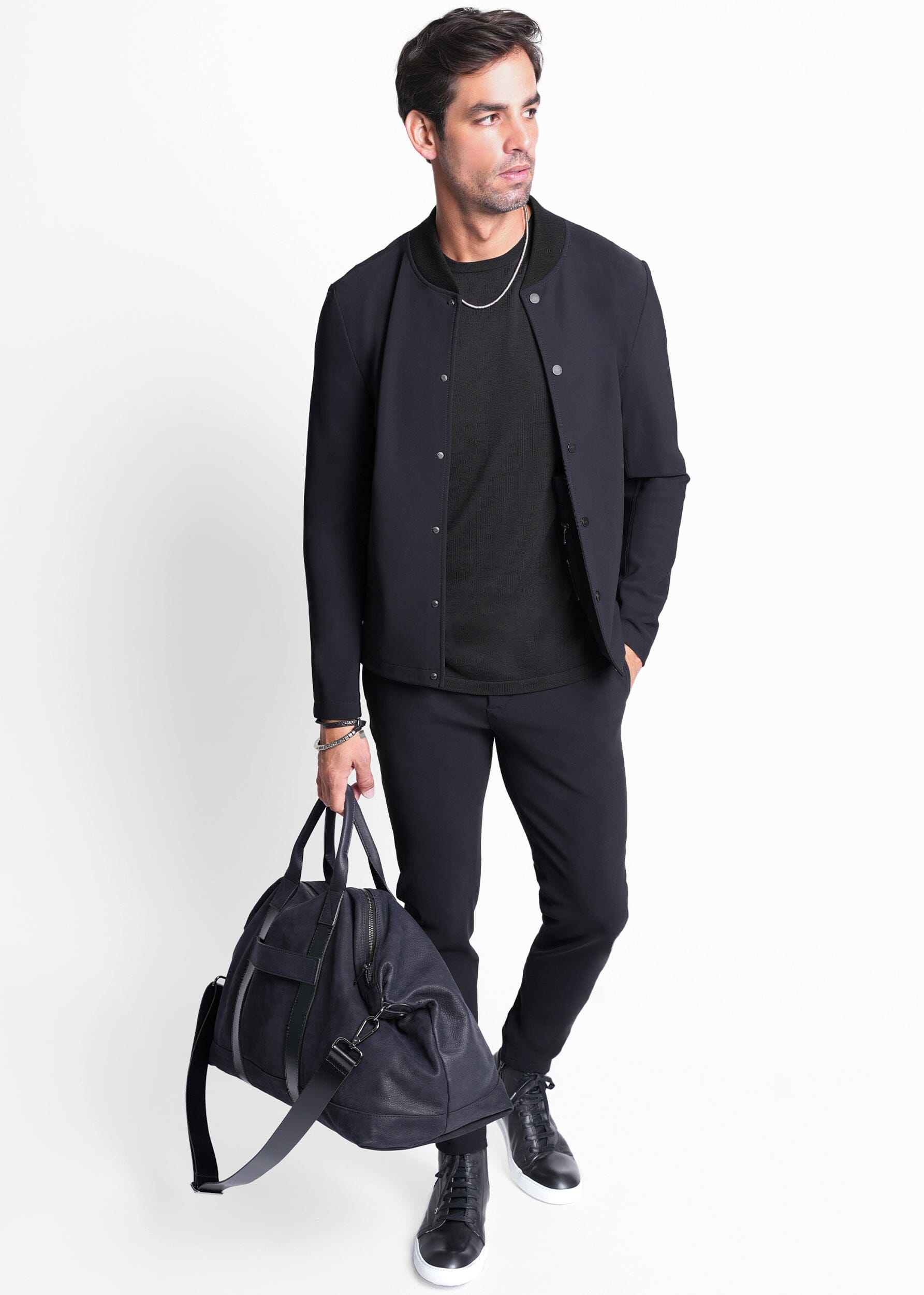 PERFORMANCE SNAP BOMBER