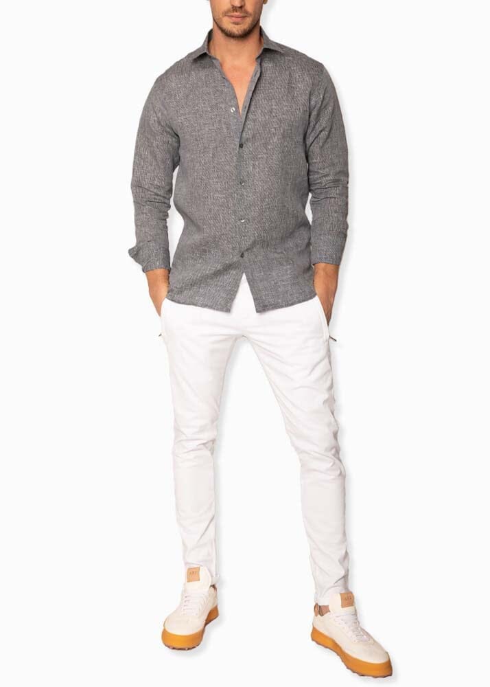 RESORT PATTERNED DRESS SHIRT