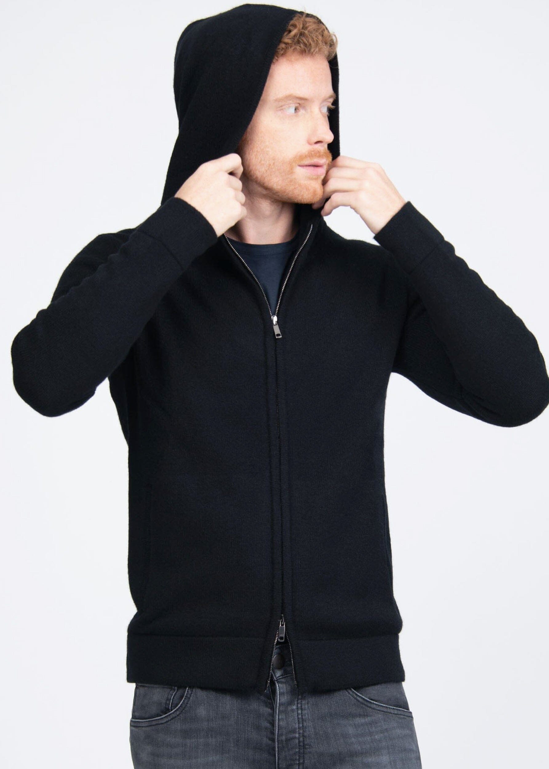 7 GG CASHMERE ZIP HOODIE