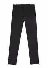 ARI EXCLUSIVE 3 PIECE STRETCHY WOOL SUIT IN BLACK
