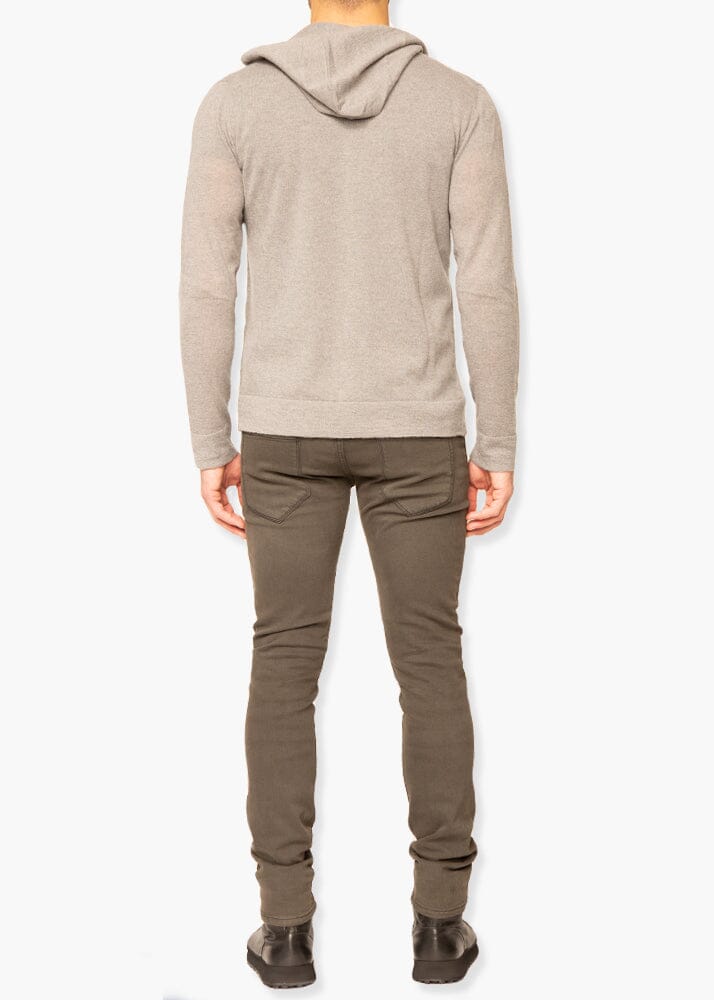 CASHMERE ZIP HOODIE