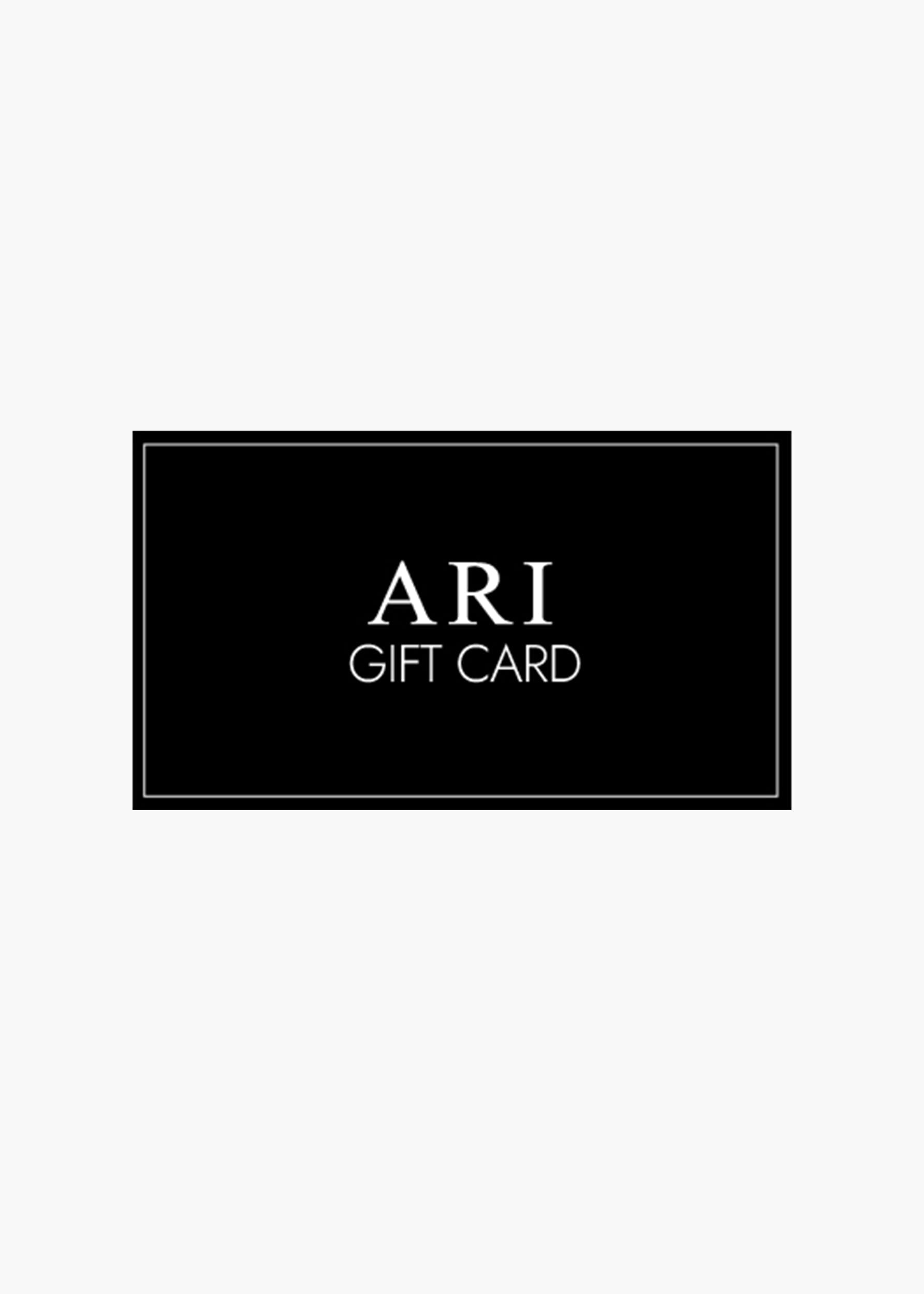 ARI GIFT CARD