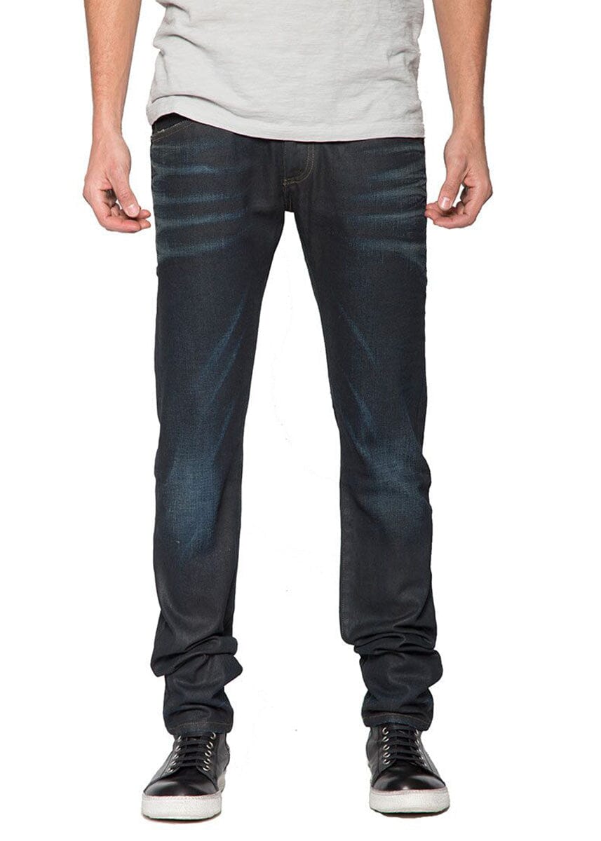 Light Coated Blue Washed Denim-Ari Soho