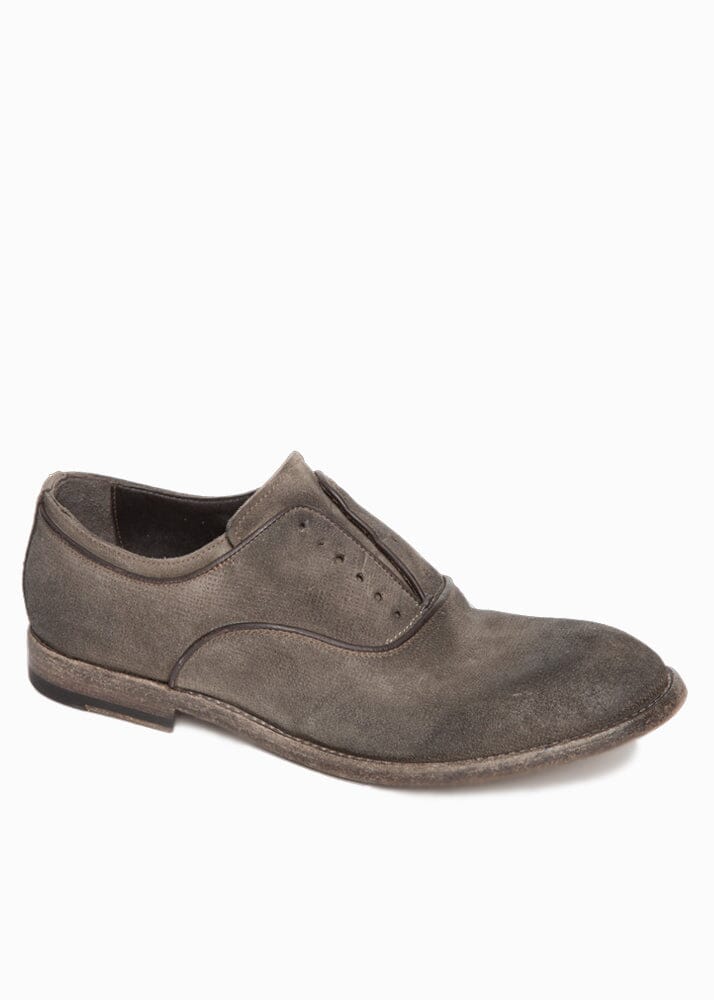 Washed Leather Oxford Shoes-Ari Soho