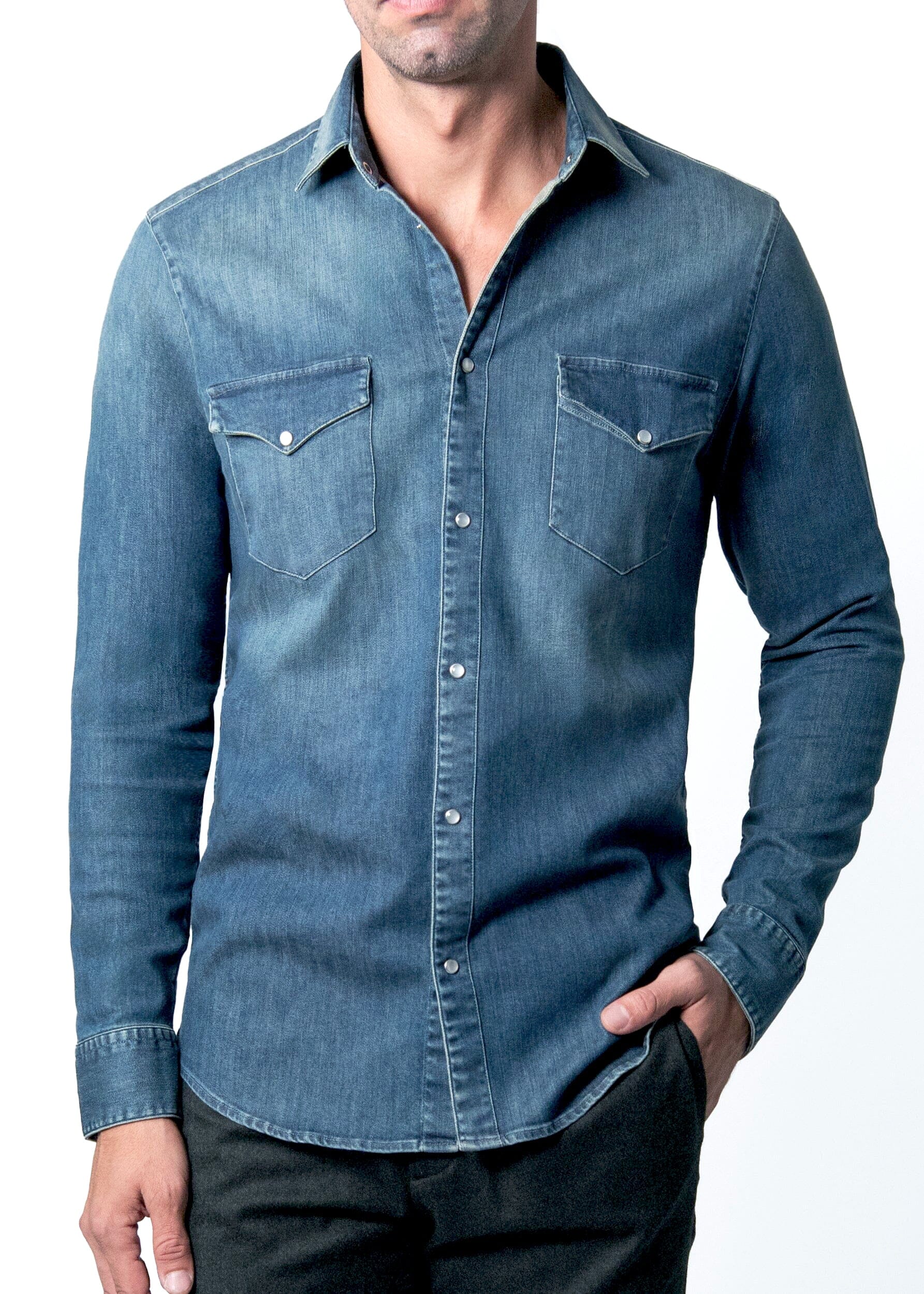 ASH8D DENIM SHIRT