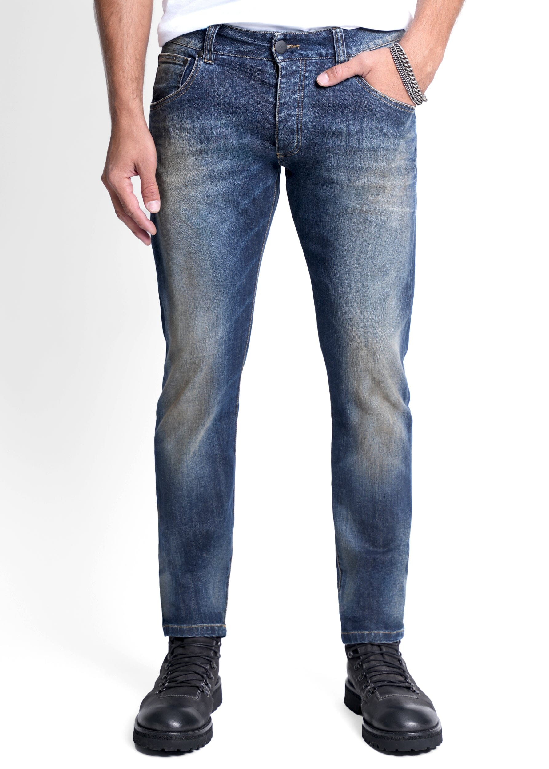 Deep Whiskey Blue