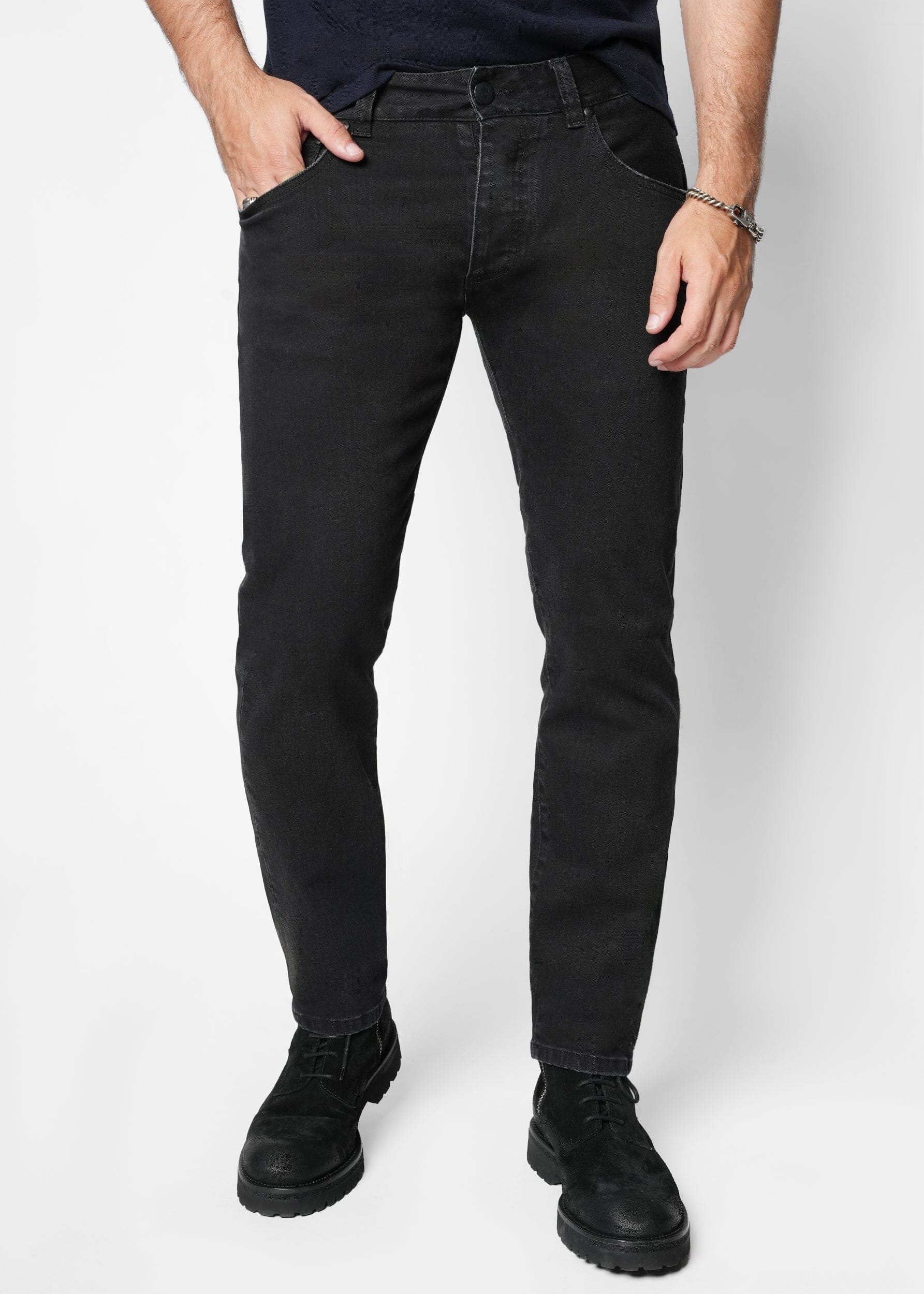 Distressed Black