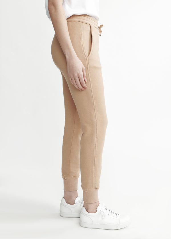 ISABELLA COTTON CASHMERE SWEATPANTS IN ROSE