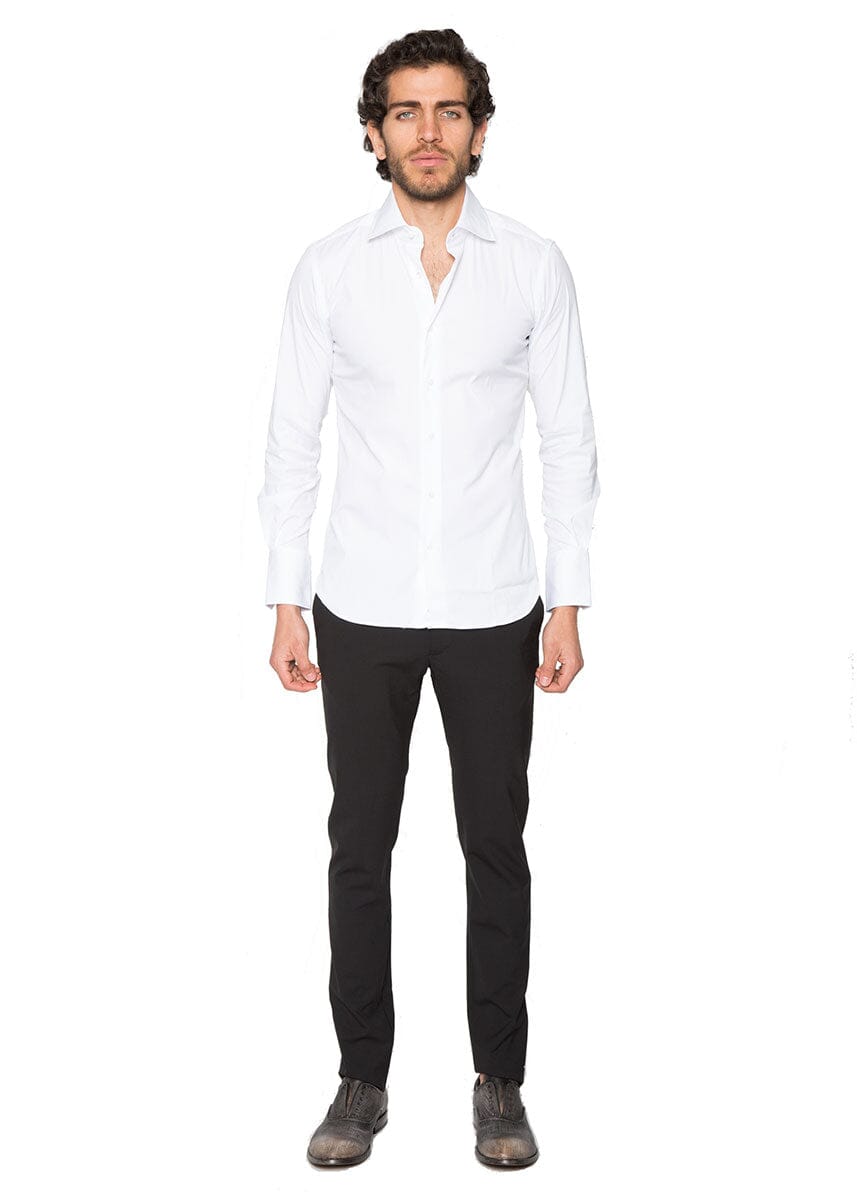 Ari1 Signature Shirt in White-Ari Soho