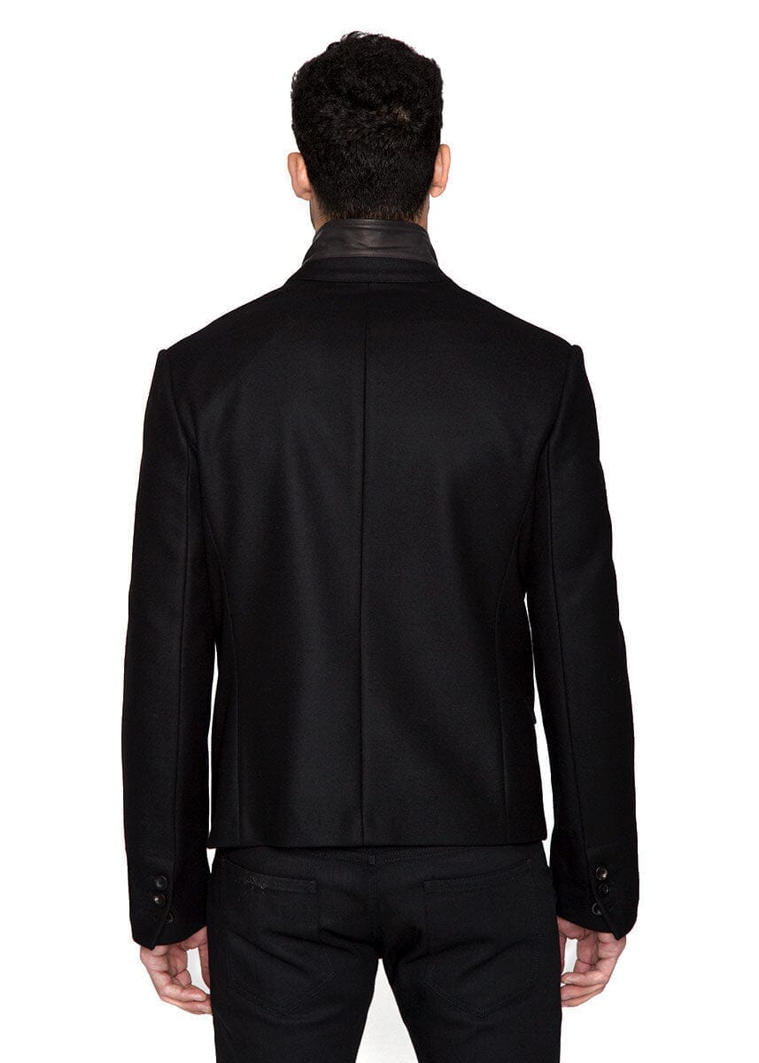 DOUBLE BREASTED SHORT COAT