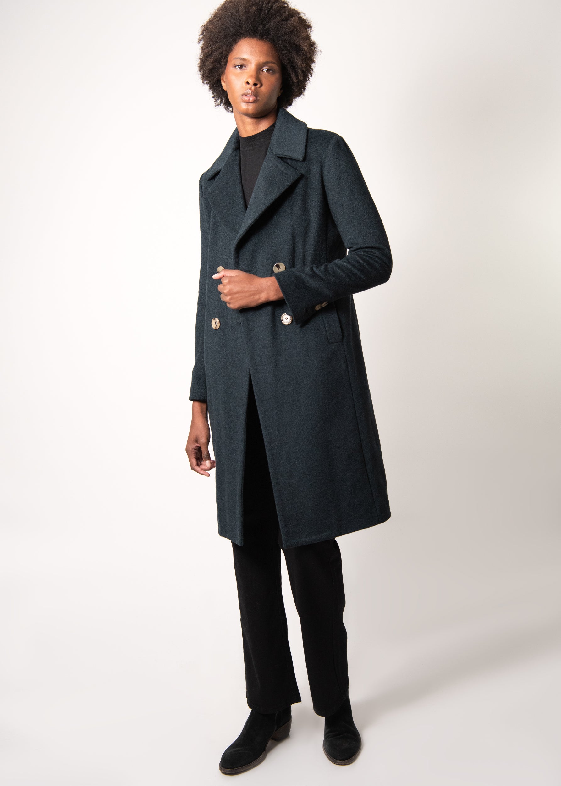 MINA CASHMERE COAT