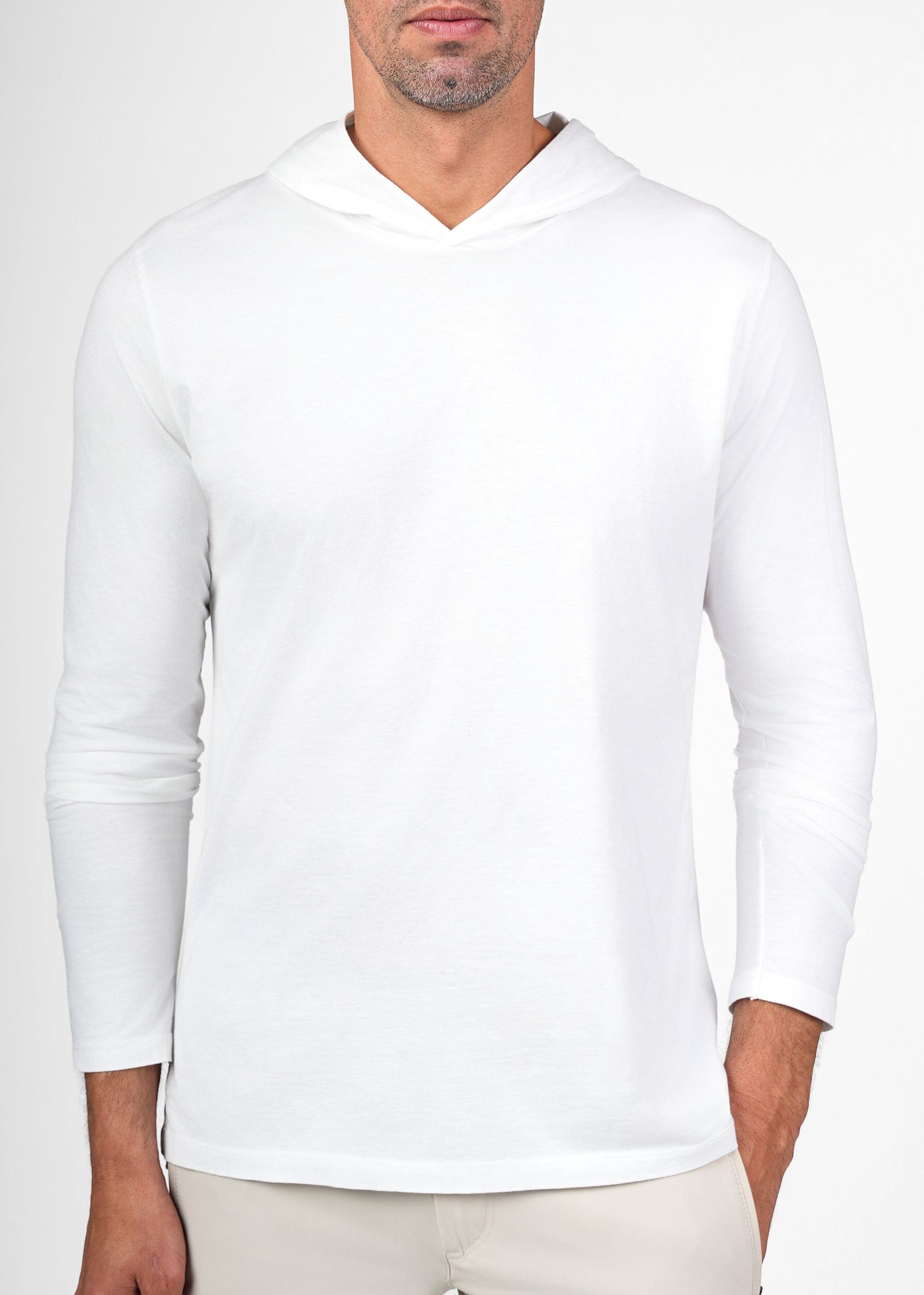 HOODED LONG SLEEVE T-SHIRT