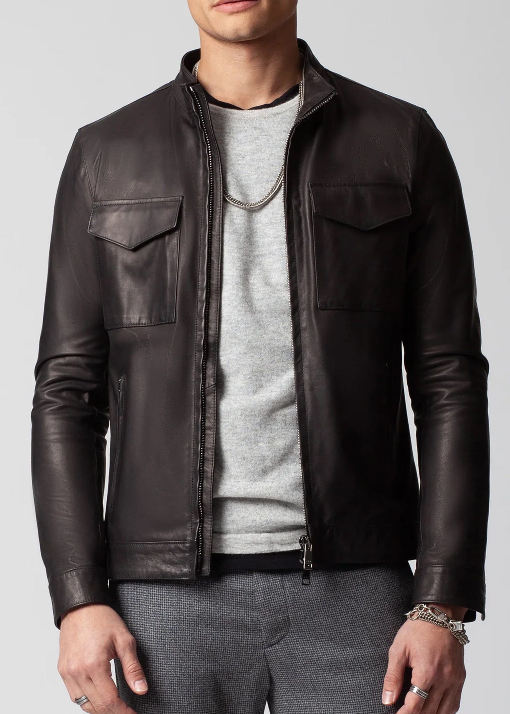 JAMES VITELLINO LEATHER JACKET