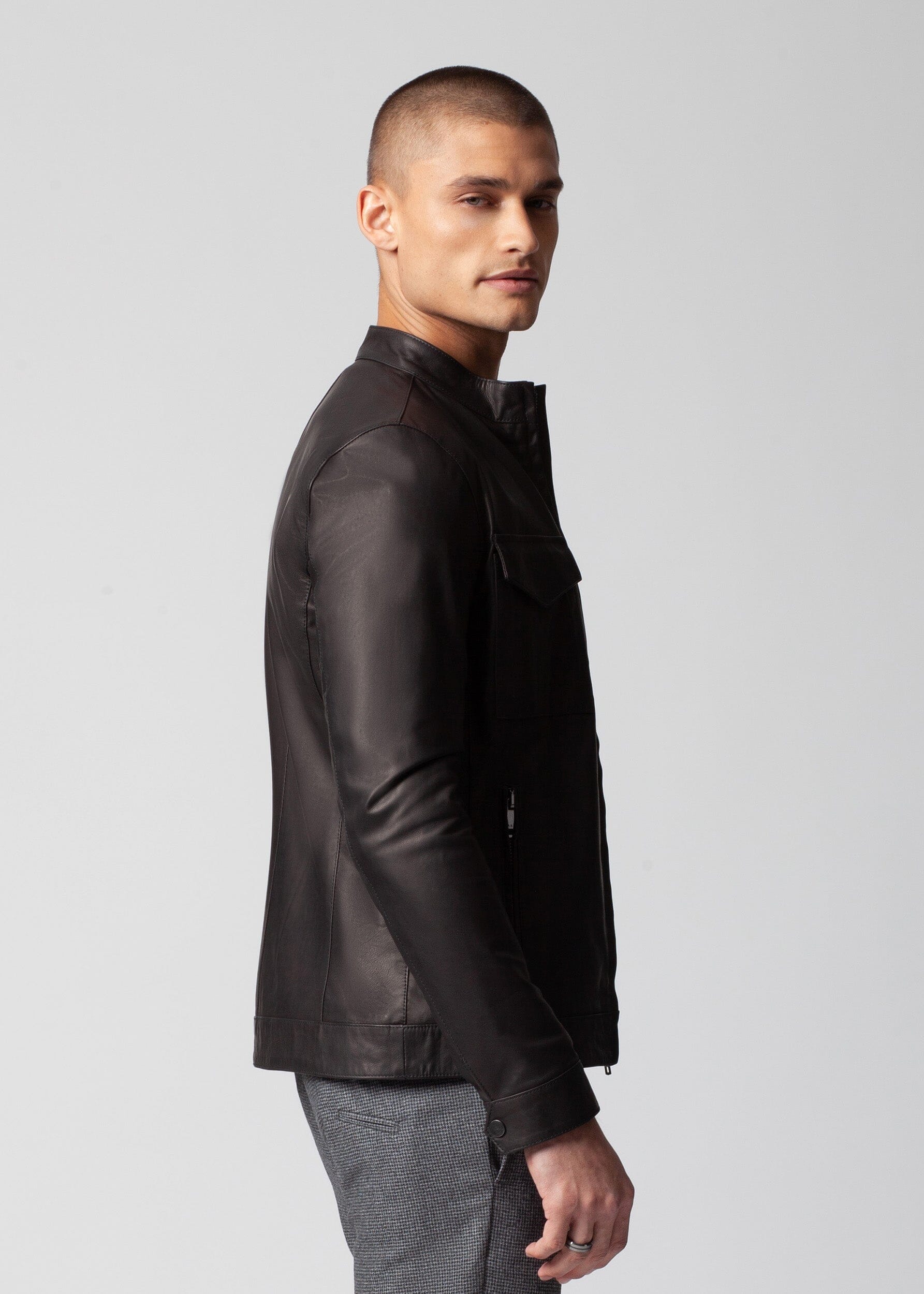 JAMES VITELLINO LEATHER JACKET