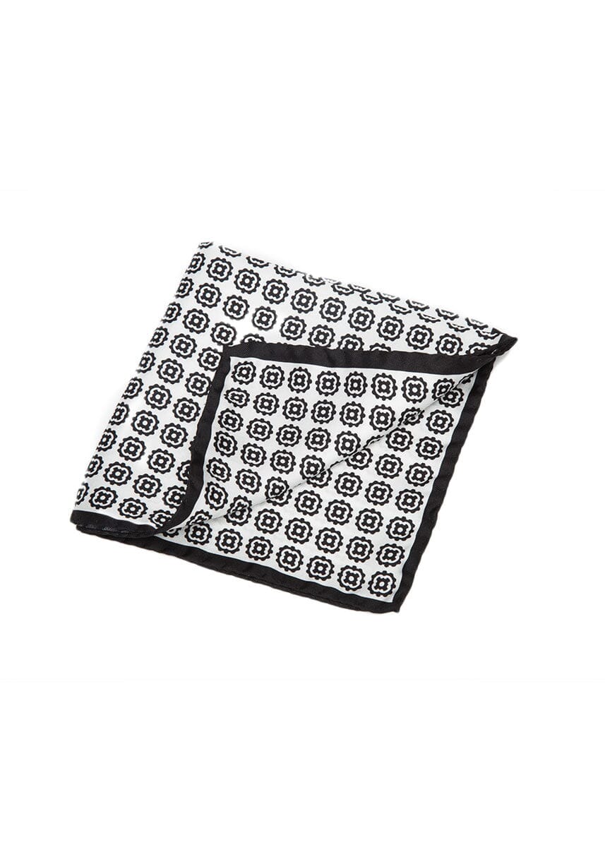 Black Pocket Square-Ari Soho