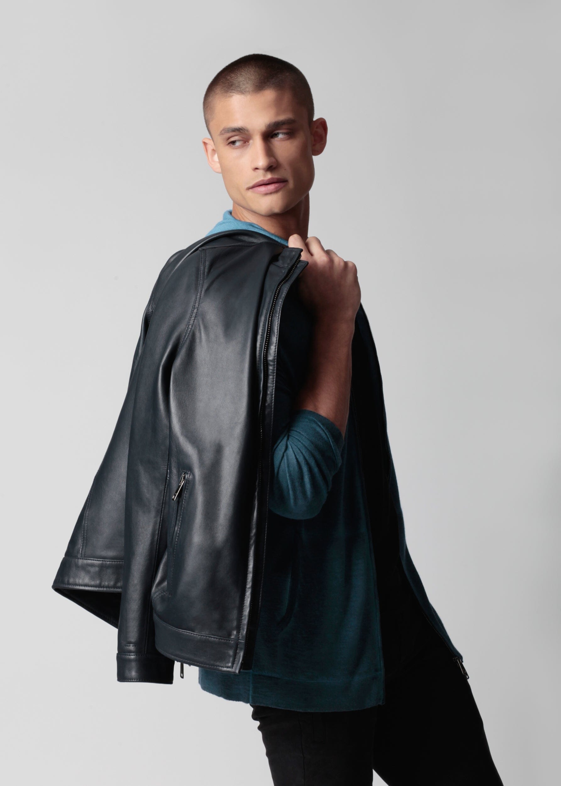 KENT NAPPA LEATHER JACKET