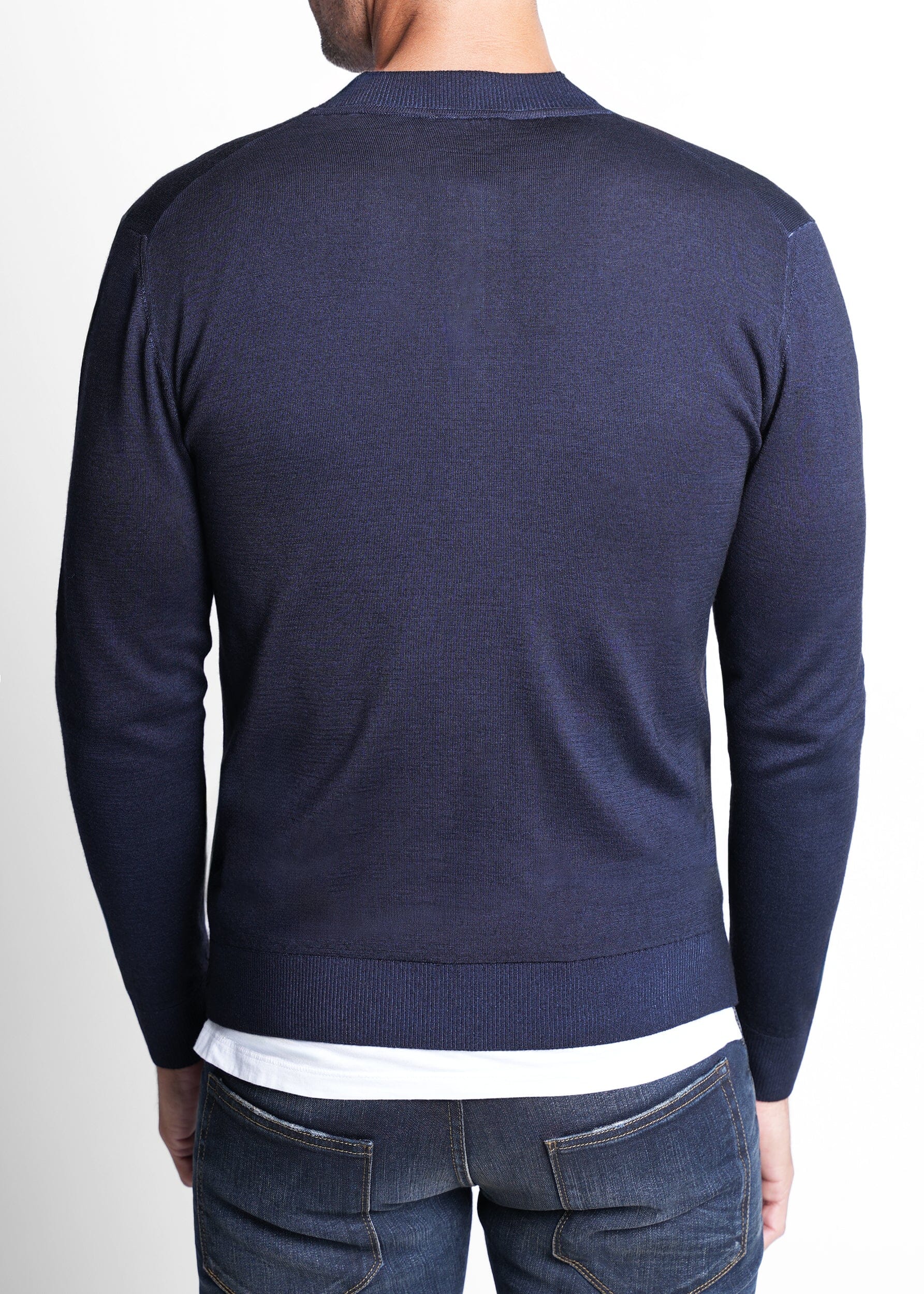 KNIT ZIP BOMBER