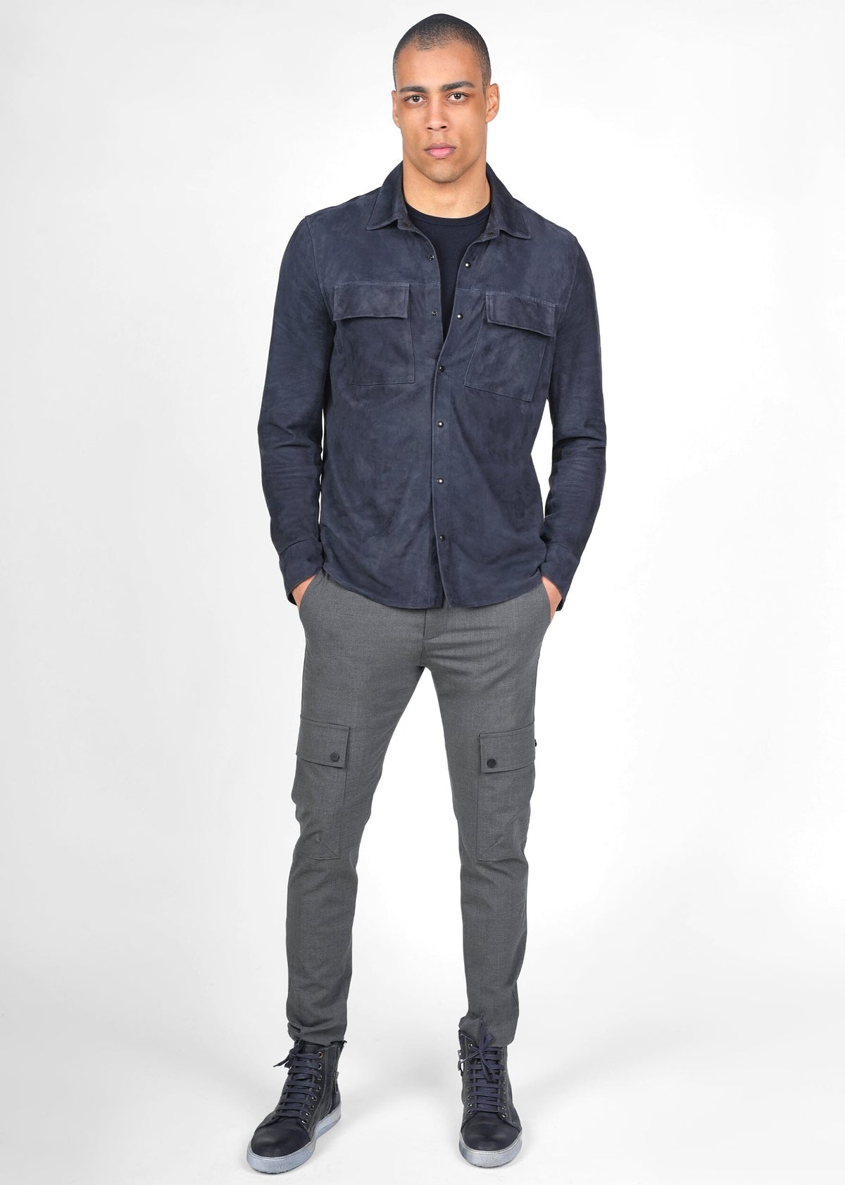 Dark Grey Blue