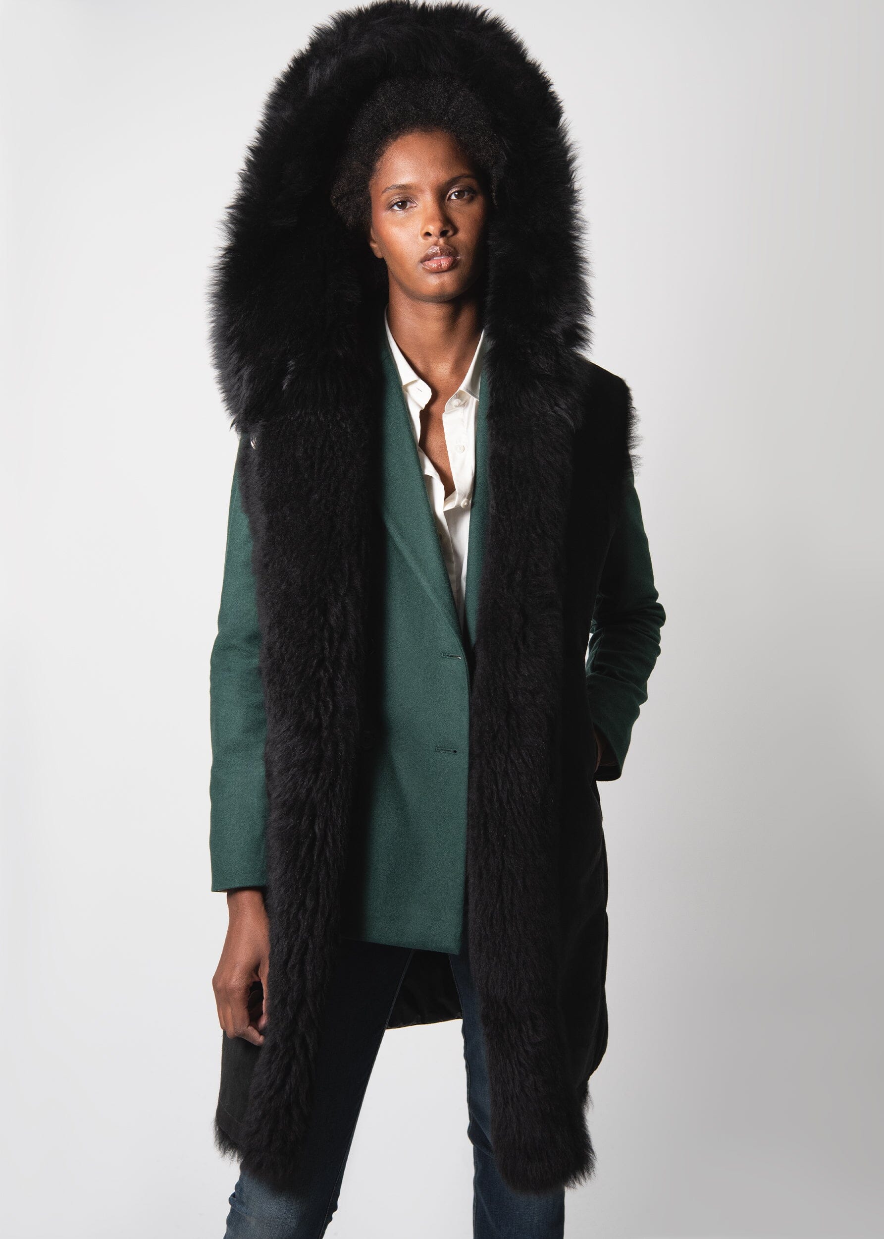 MARTINA SHEARLING VEST