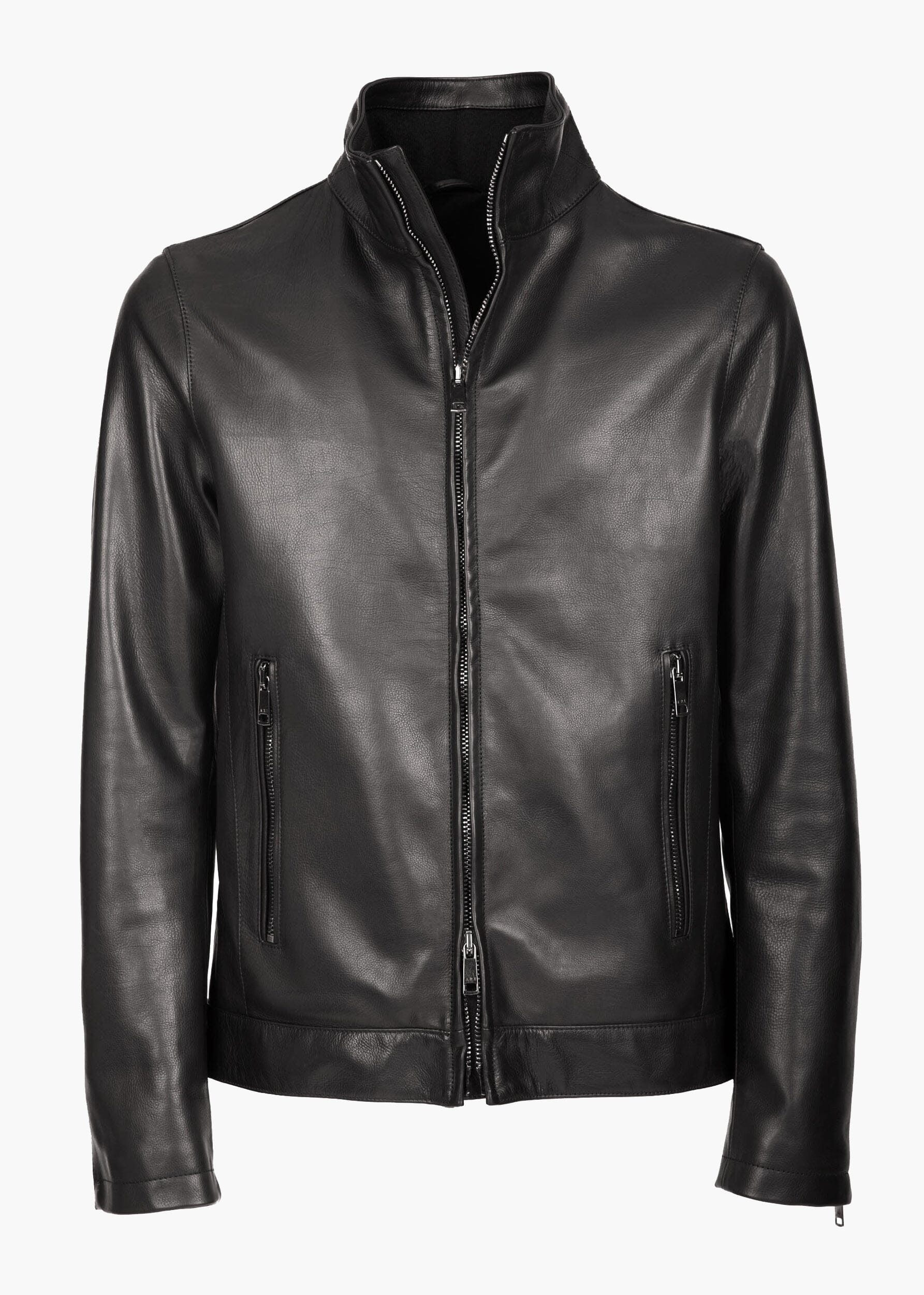 MAX VITTELLINO LEATHER JACKET