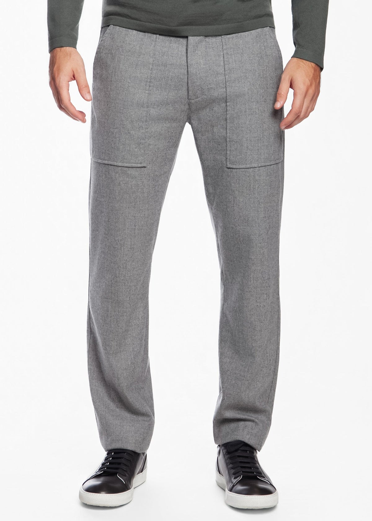PATCH POCKET TROUSERS