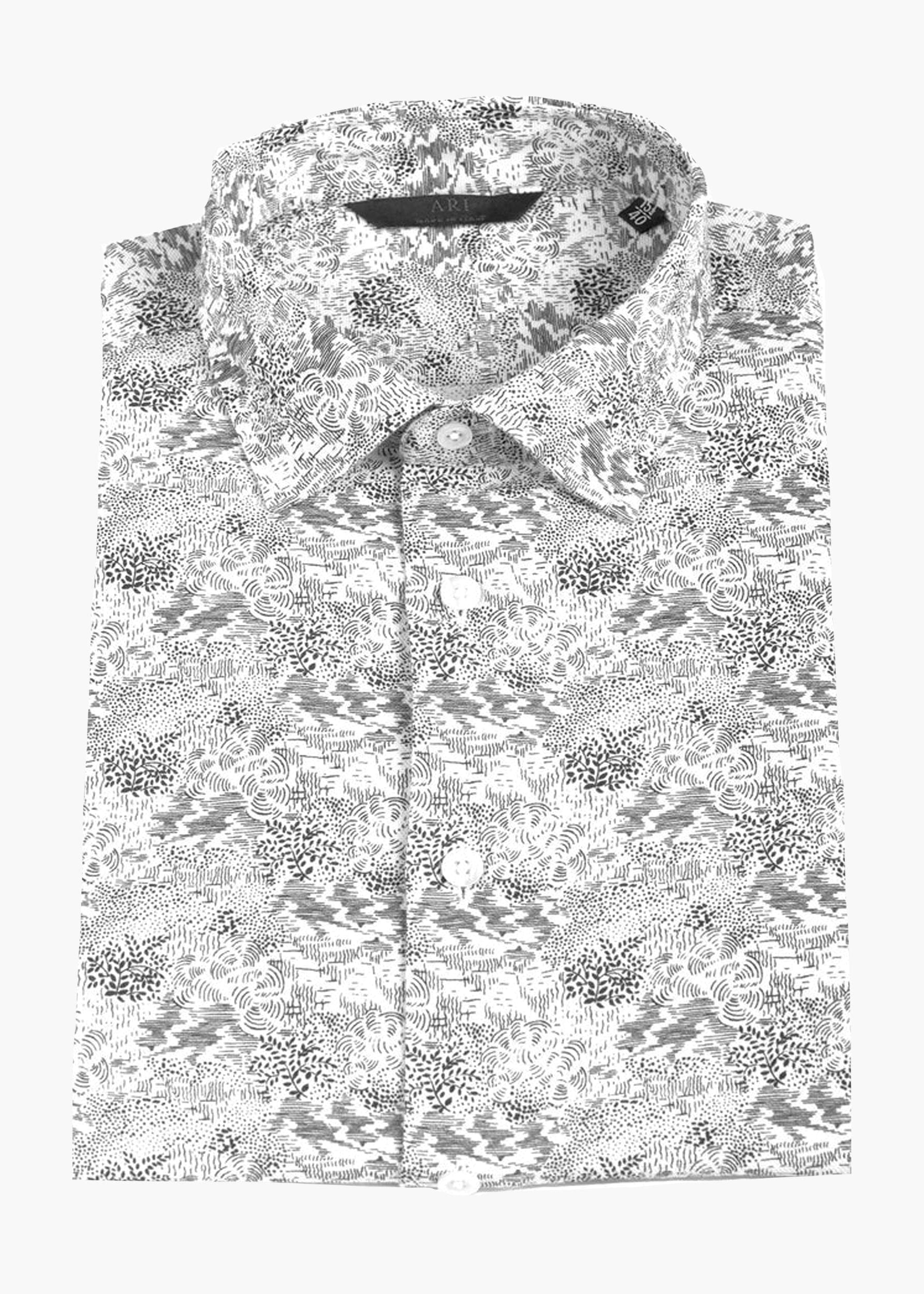 PRINTED DRESS SHIRT