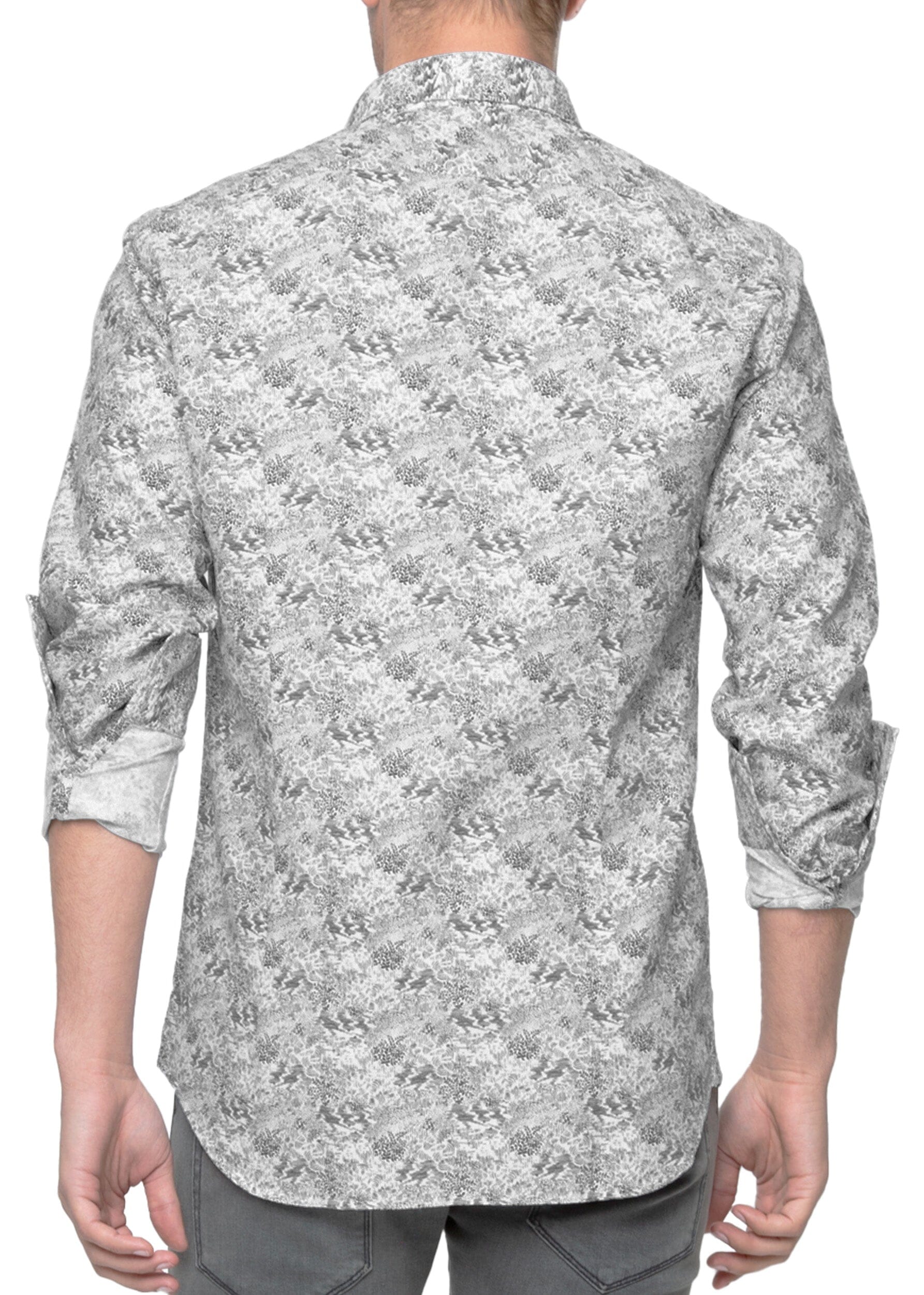 PRINTED DRESS SHIRT