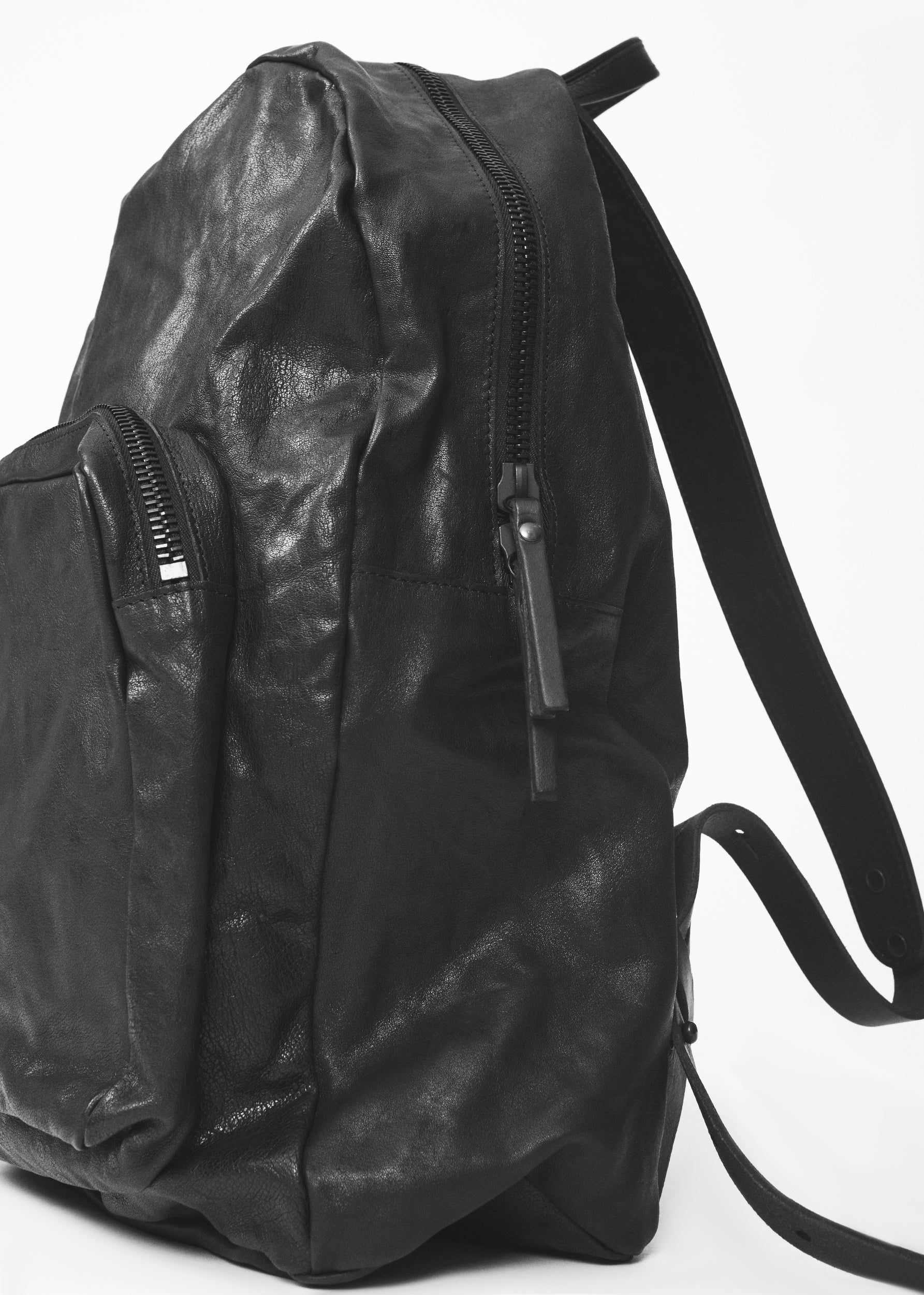 ROCKY LEATHER BACKPACK