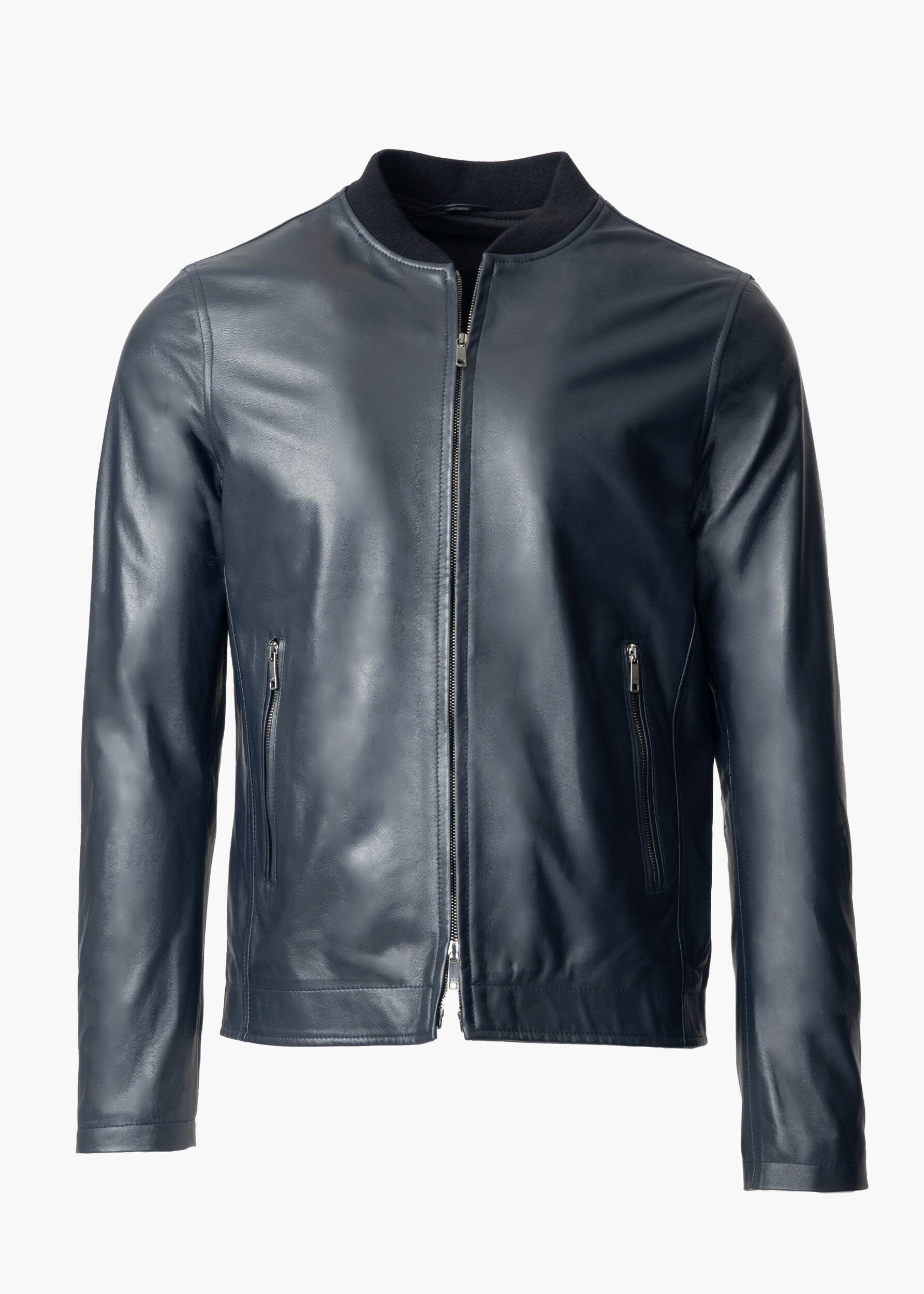 RAUL LIGHTWEIGHT LEATHER BOMBER