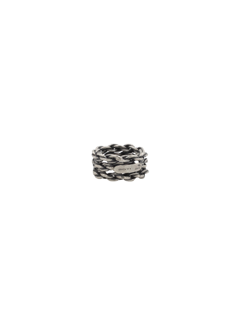 GOTI STERLING SILVER CHAIN AN1003 RING