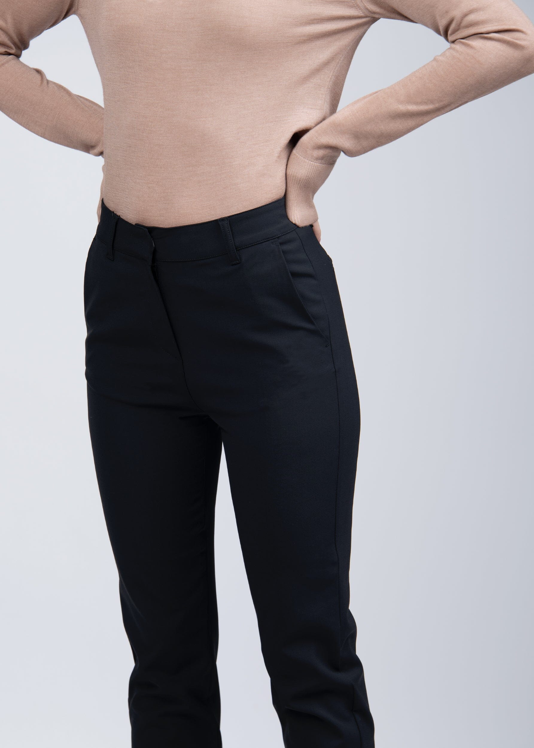 SERENA BISTRETCH VIRGIN WOOL TROUSERS