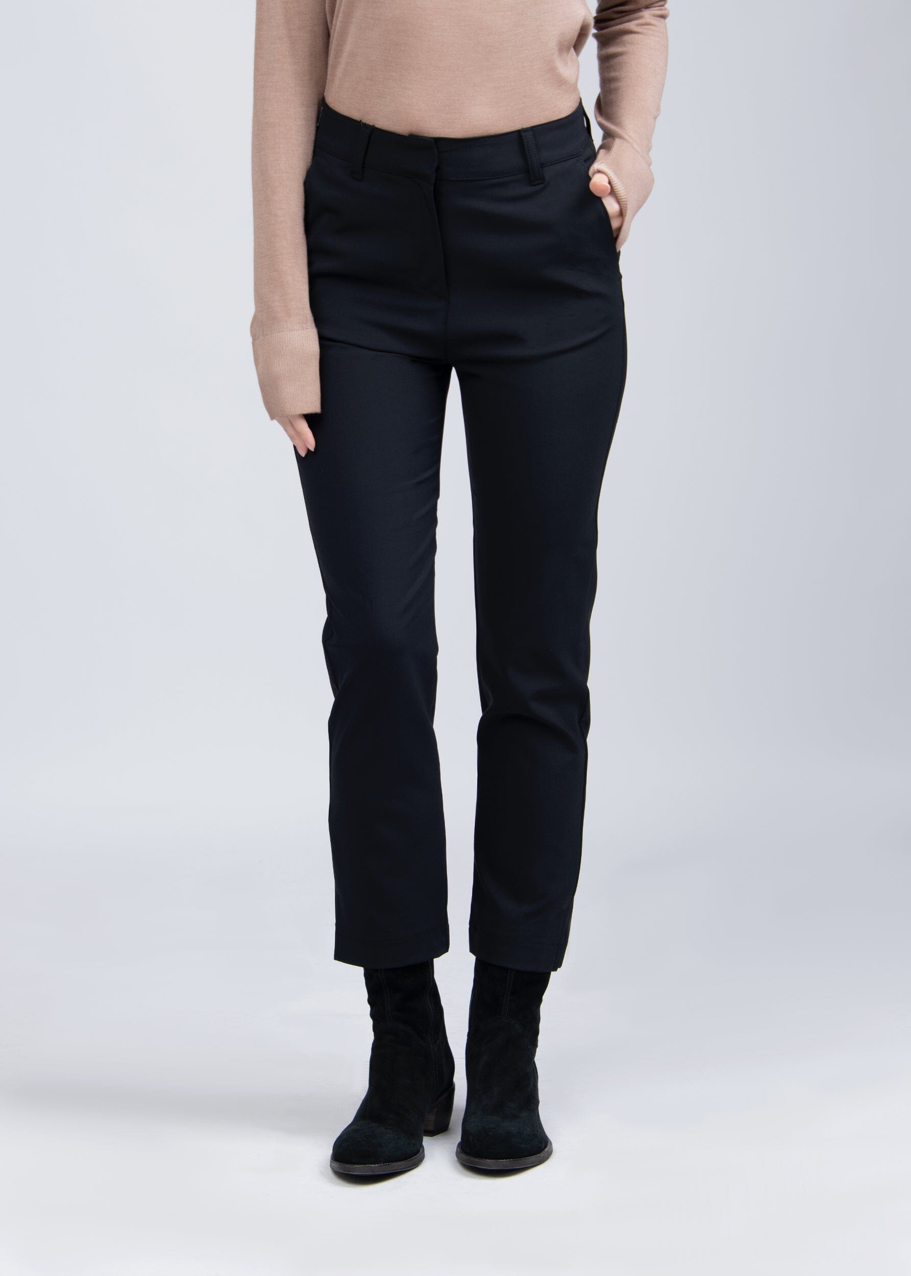 SERENA BISTRETCH VIRGIN WOOL TROUSERS