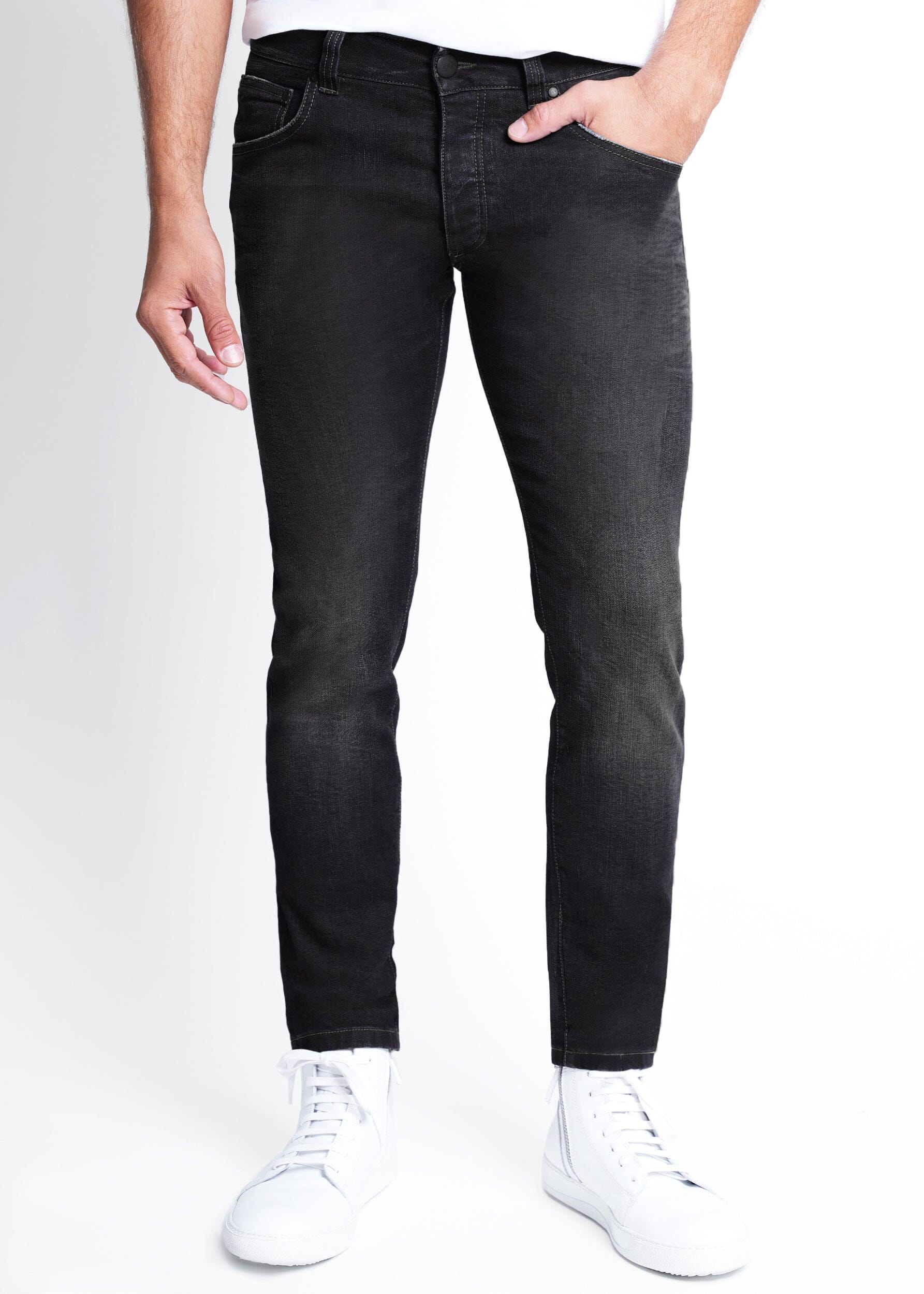 Distressed Black