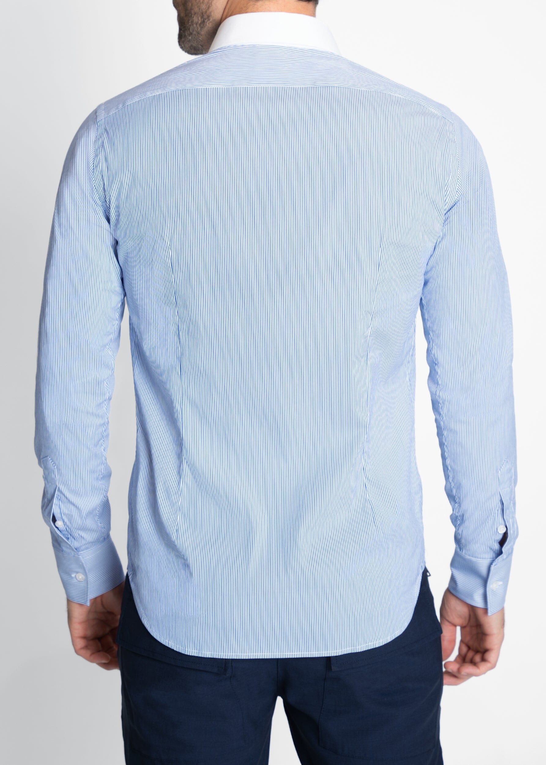 STRIPED DRESS SHIRT
