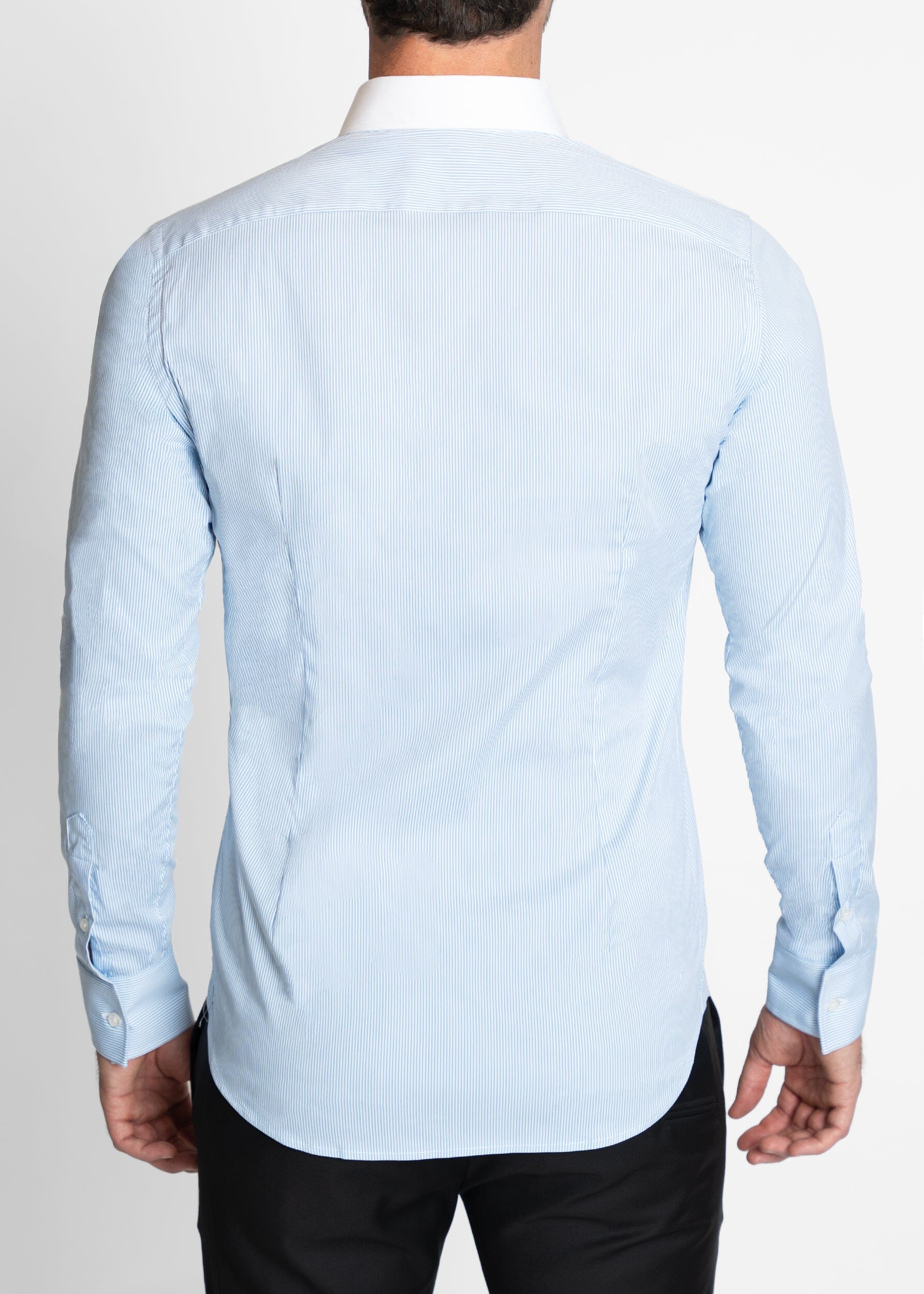 STRIPED DRESS SHIRT