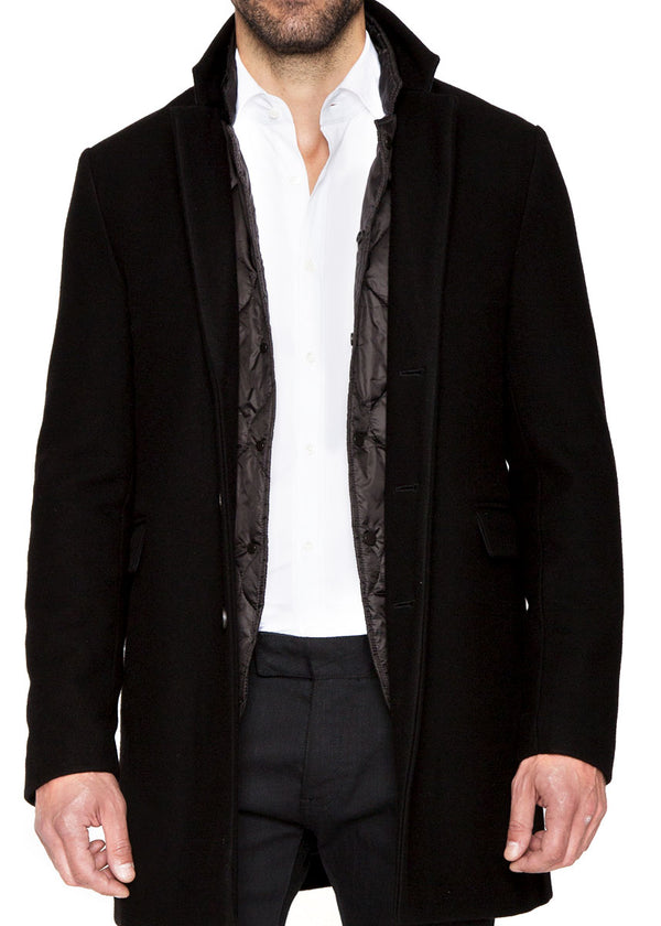 Wool and Cashmere Overcoat-Ari Soho