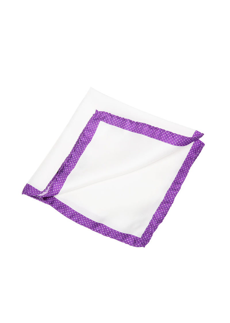 Purple Pocket Square-Ari Soho