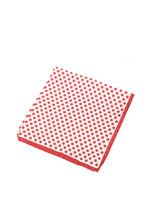 Red Polka Dot Pocket Square-Ari Soho