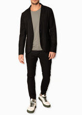 Complete look ARI Micro Cashmere Jogging Suit Jacket. Made in Italy
