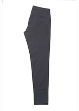 side view ARI P4A Chino Pants in Grey. Made in Italy