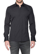 Ari4 Tuxedo Shirt in Black-Ari Soho