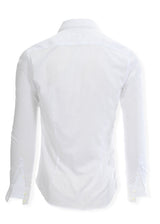 back view ARI Aspen Button Down Shirt White | Made in Italy