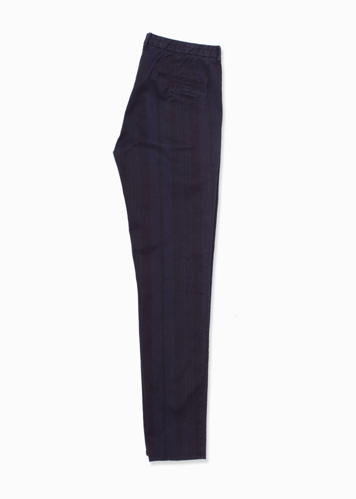 Cotton Stretch Striped Chino Pant-Ari Soho